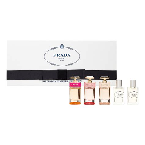 prada 2 piece set|prada perfume miniature set.